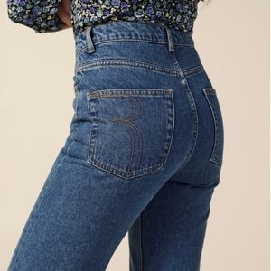 Rouje Marais Jeans in Uni Indigo Original